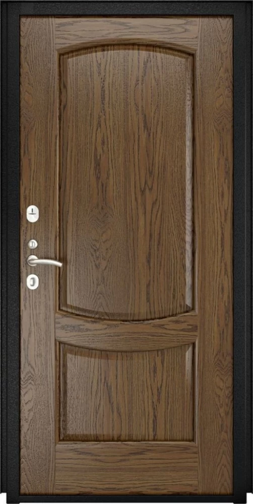 Входная дверь ДвериПРО L-43 Лаура-2 (16мм, светлый мореный дуб) DPRO197018 внутренняя сторона
