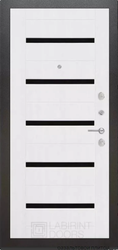 01 - Белое дерево, стекло черное