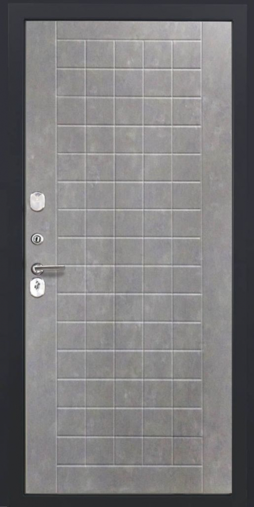Входная дверь ДвериПРО L-45 ФЛ-256 (10мм, бетон пепельный) DPRO197934 внутренняя сторона