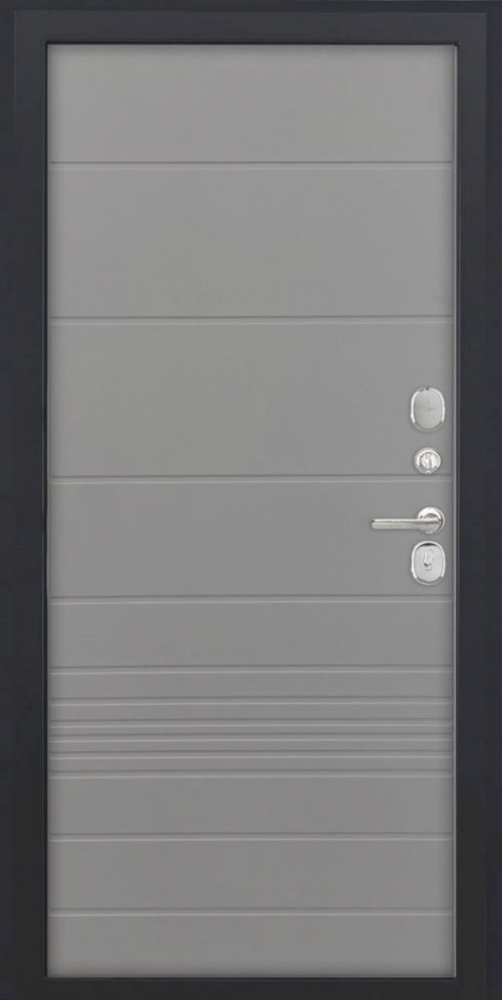 Входная дверь ДвериПРО Модель L-46 ФЛ-700 (10мм, ясень грей) DPRO198019 внутренняя сторона